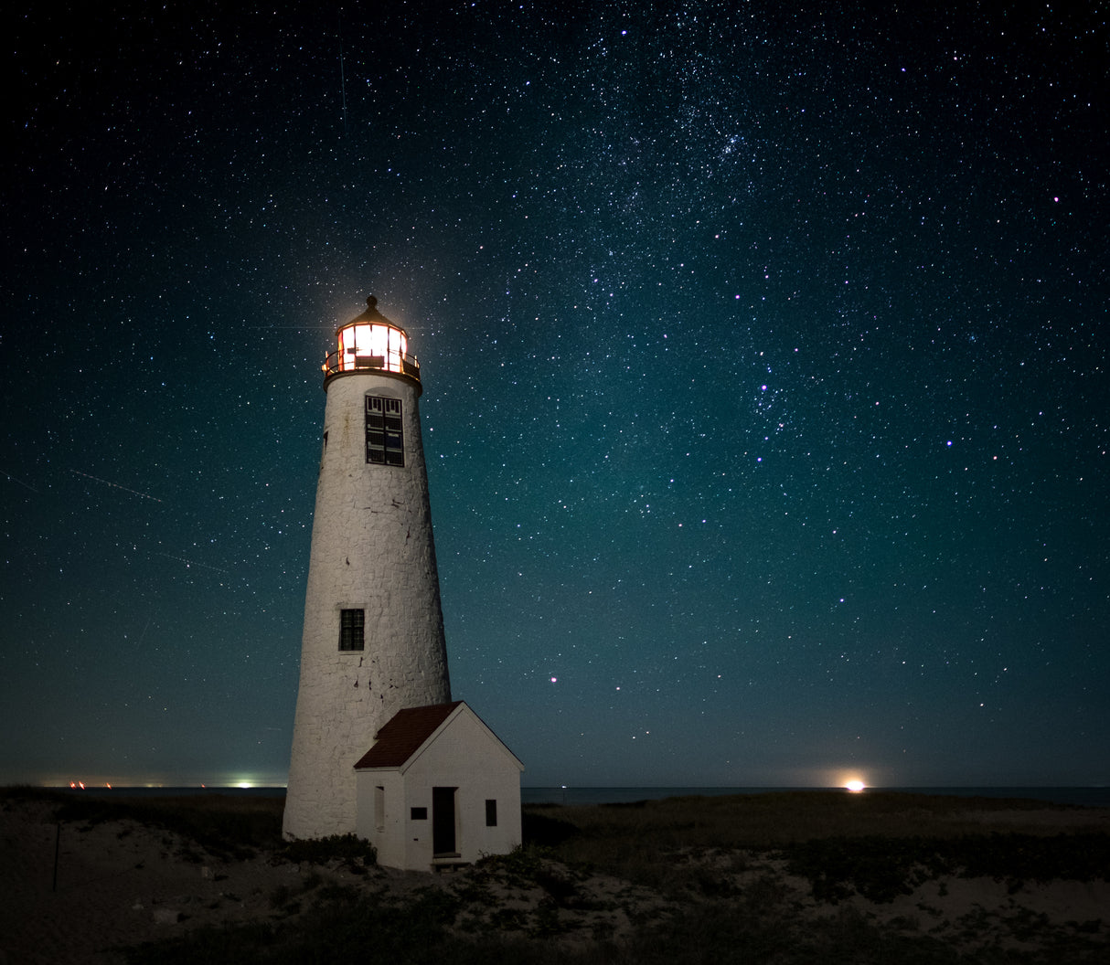 great point light, midnight Poster och Canvastavla