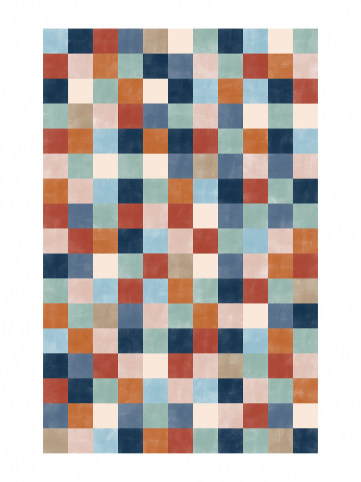3x4 Aspectratiobluerust58 Poster och Canvastavla