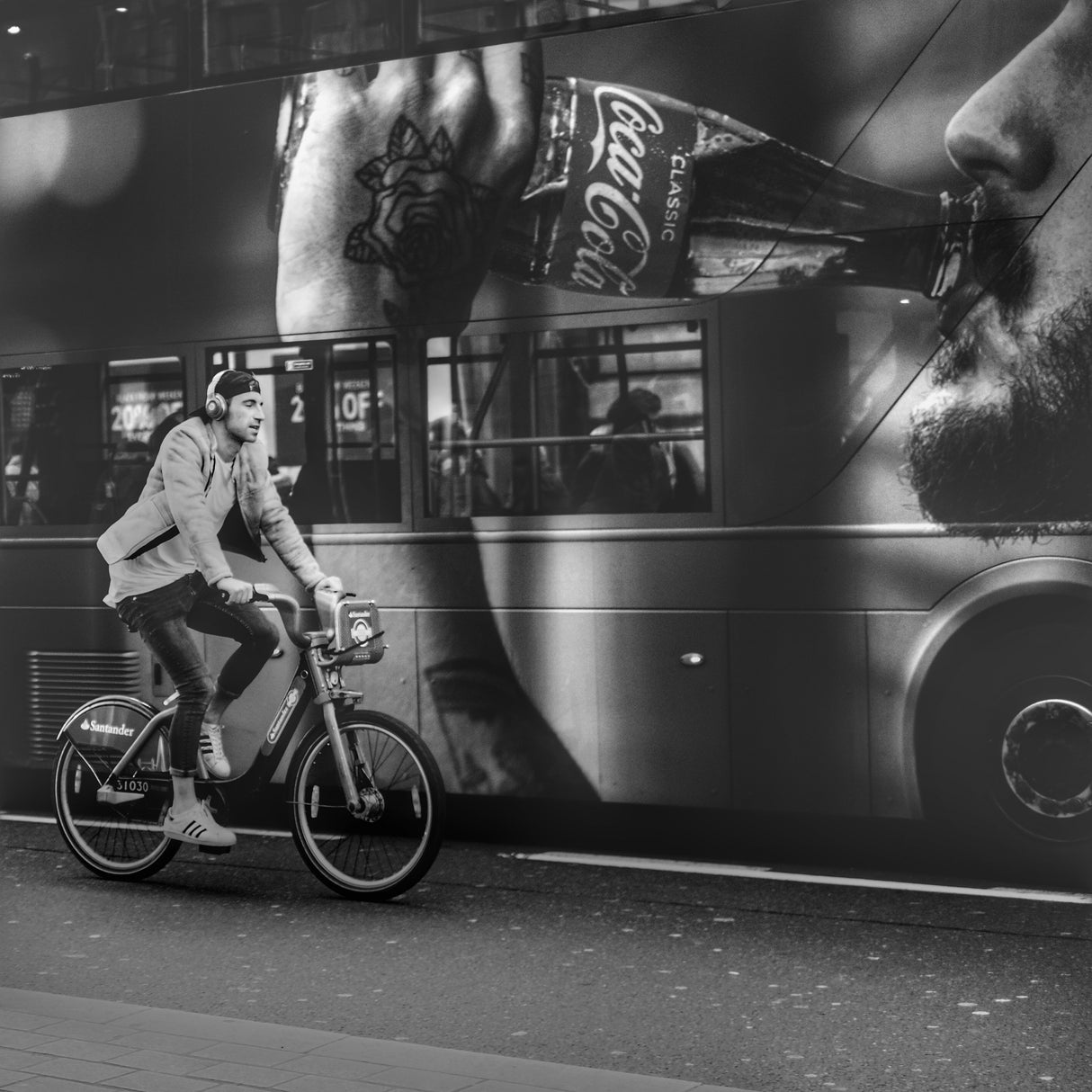 London streets Poster och Canvastavla