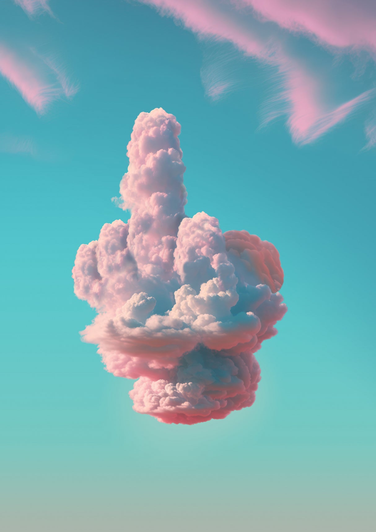 Sign in the Sky Poster och Canvastavla