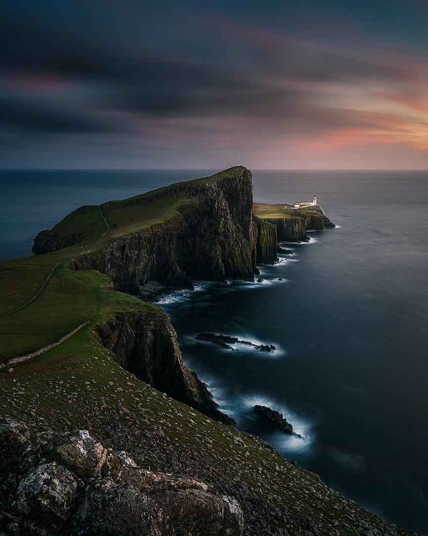 Neist Point Lighthouse Poster och Canvastavla