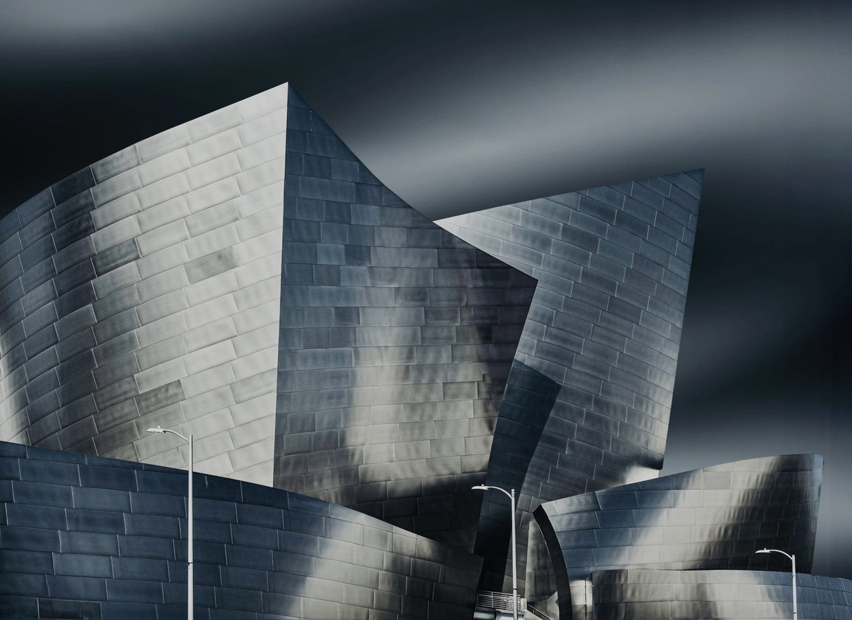Walt Disney Concert Hall - Los Angeles Poster och Canvastavla