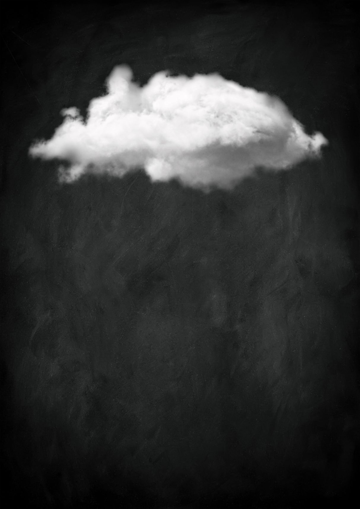 Black Cloud No1 Poster och Canvastavla