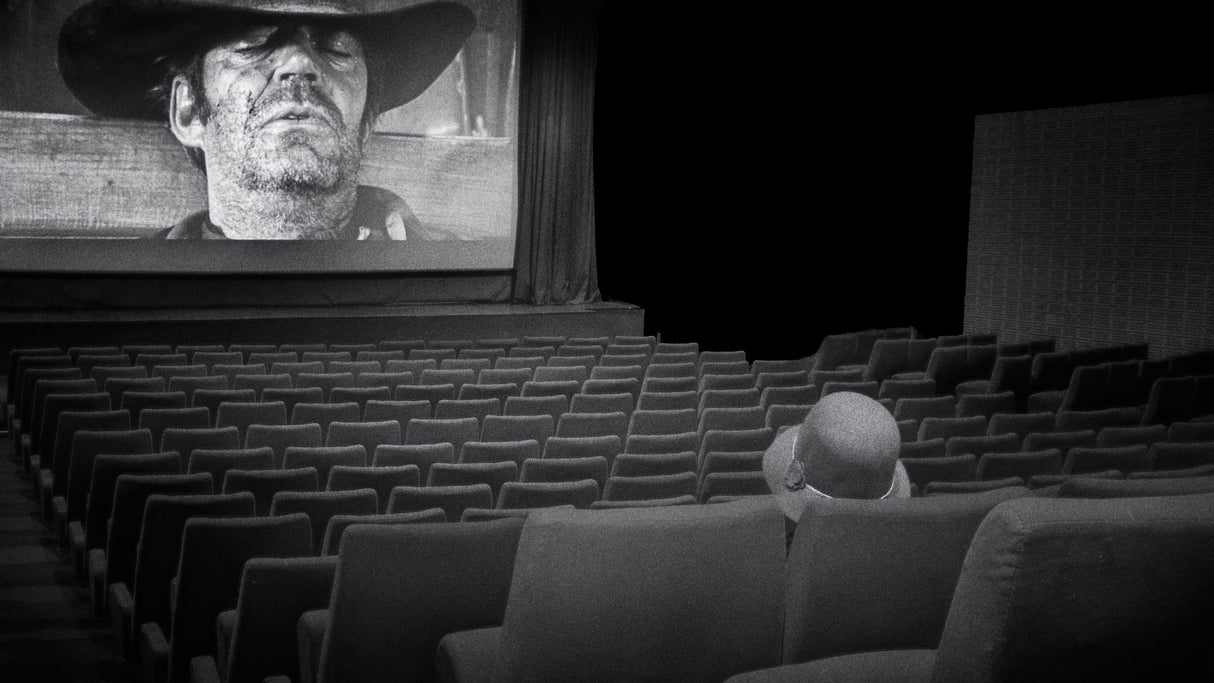Lonely...at the movies... Poster och Canvastavla