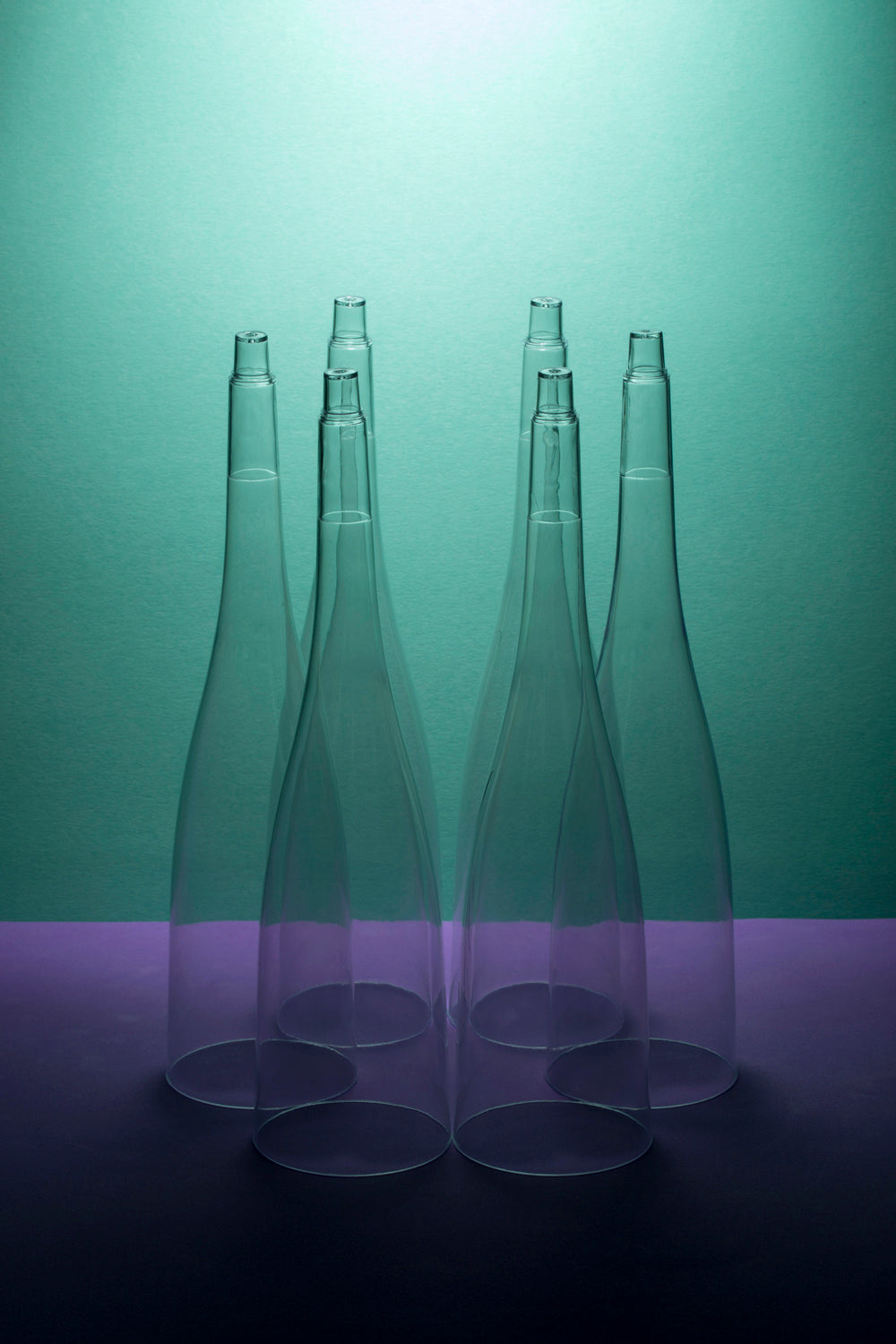 Six conical shapes Poster och Canvastavla