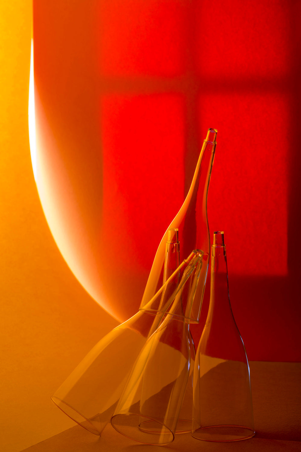 Geometric still life with conical shapes Poster och Canvastavla