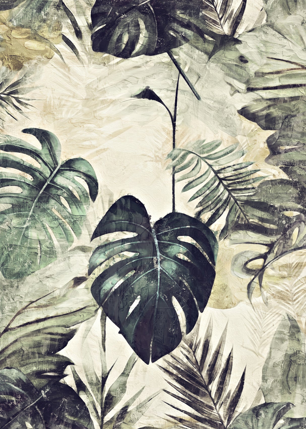 I Jungle01x a 50x70xa Poster och Canvastavla