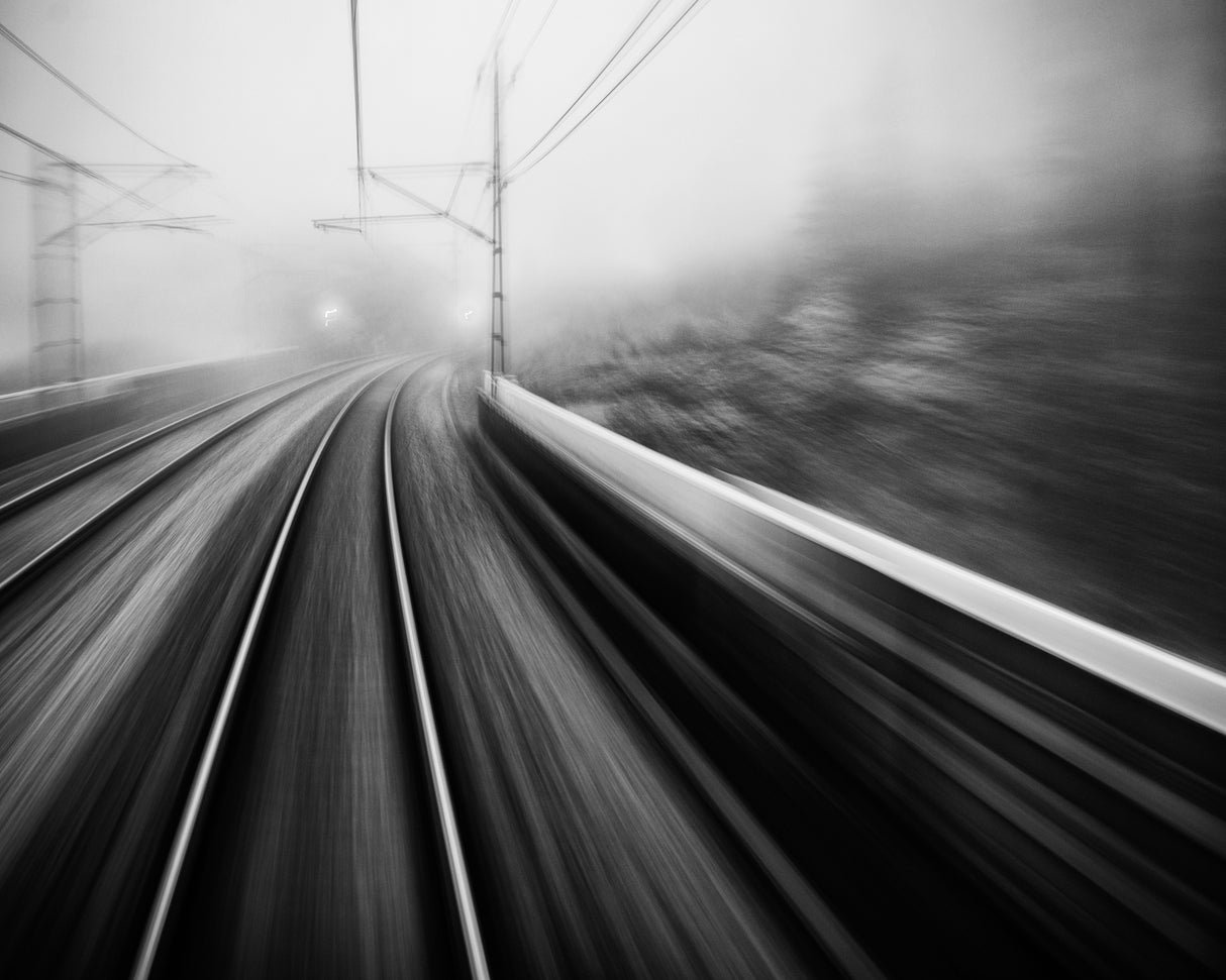 From the last wagon of the train Poster och Canvastavla