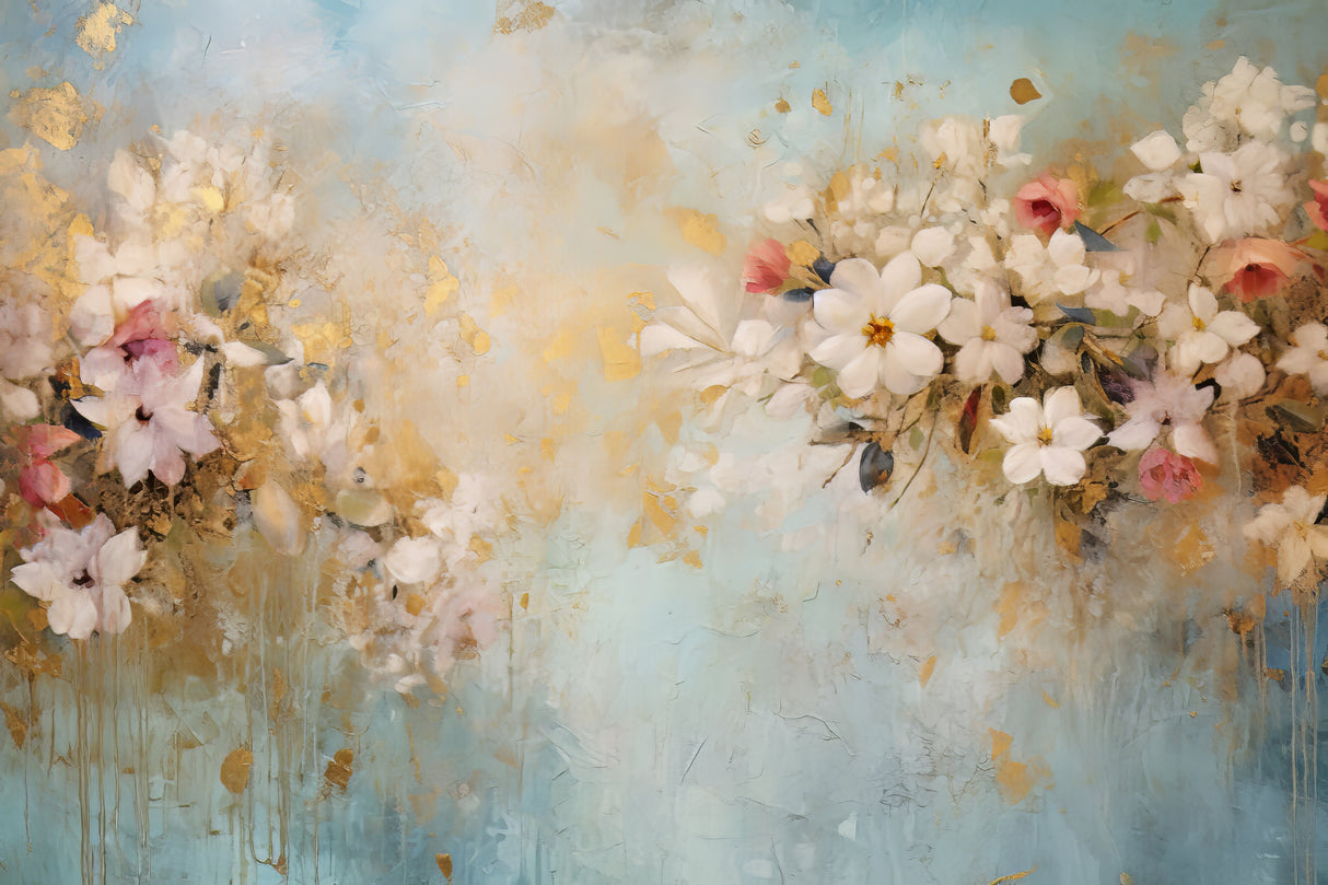 Fa Vintage Floral 72 Poster och Canvastavla