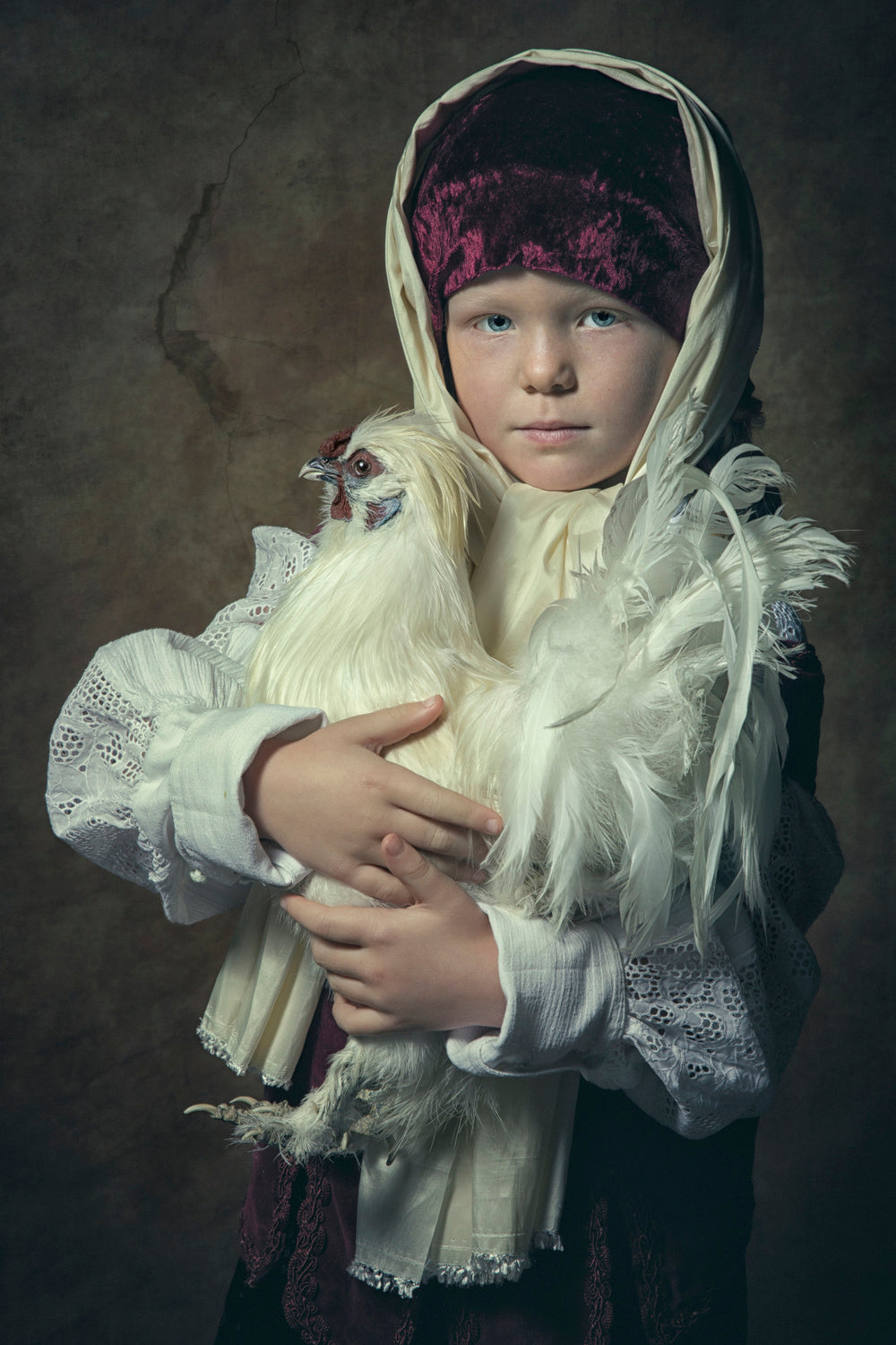 little farm girl Poster och Canvastavla