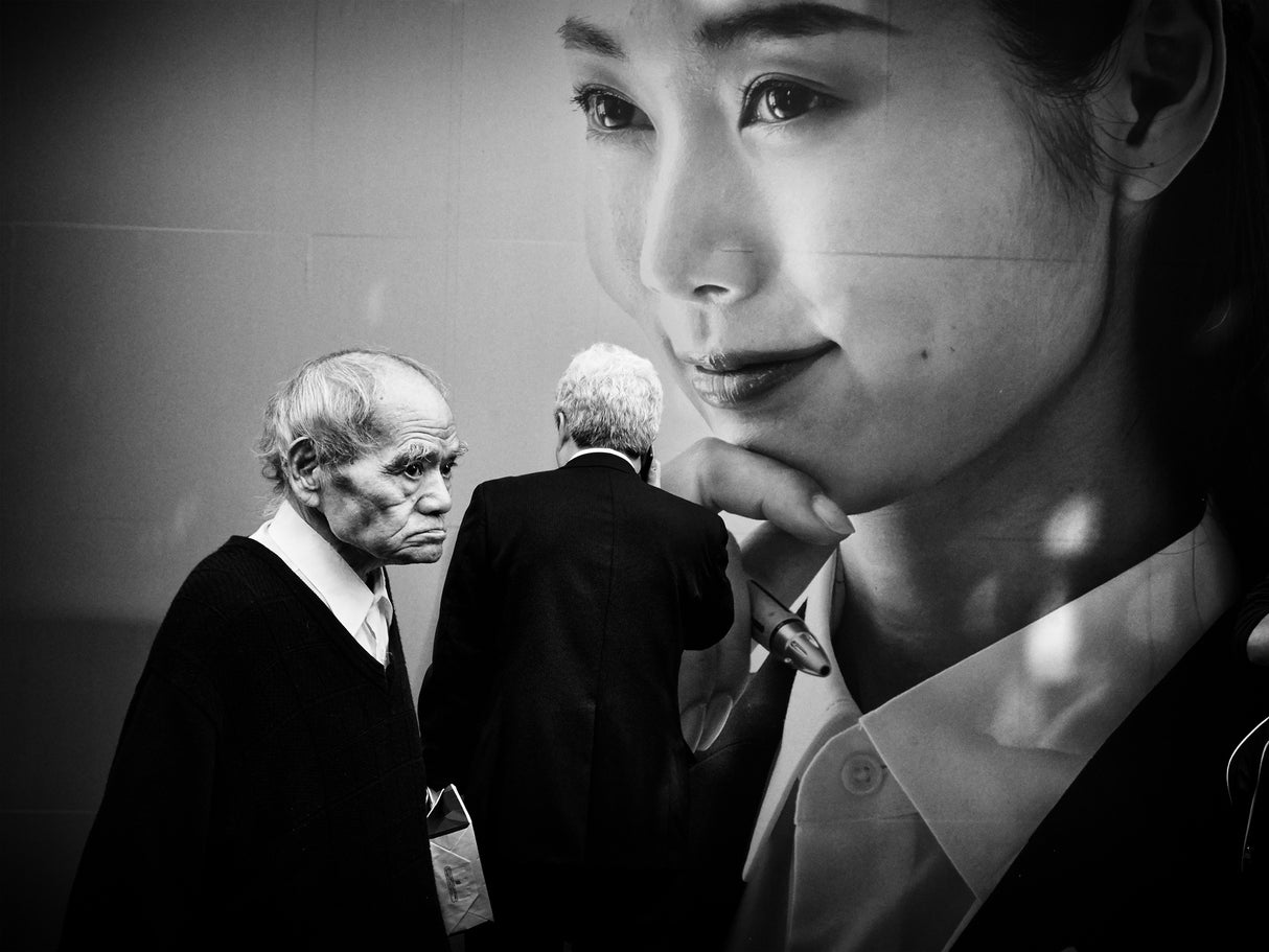Shibuya Street - TOKYO 2018 Poster och Canvastavla