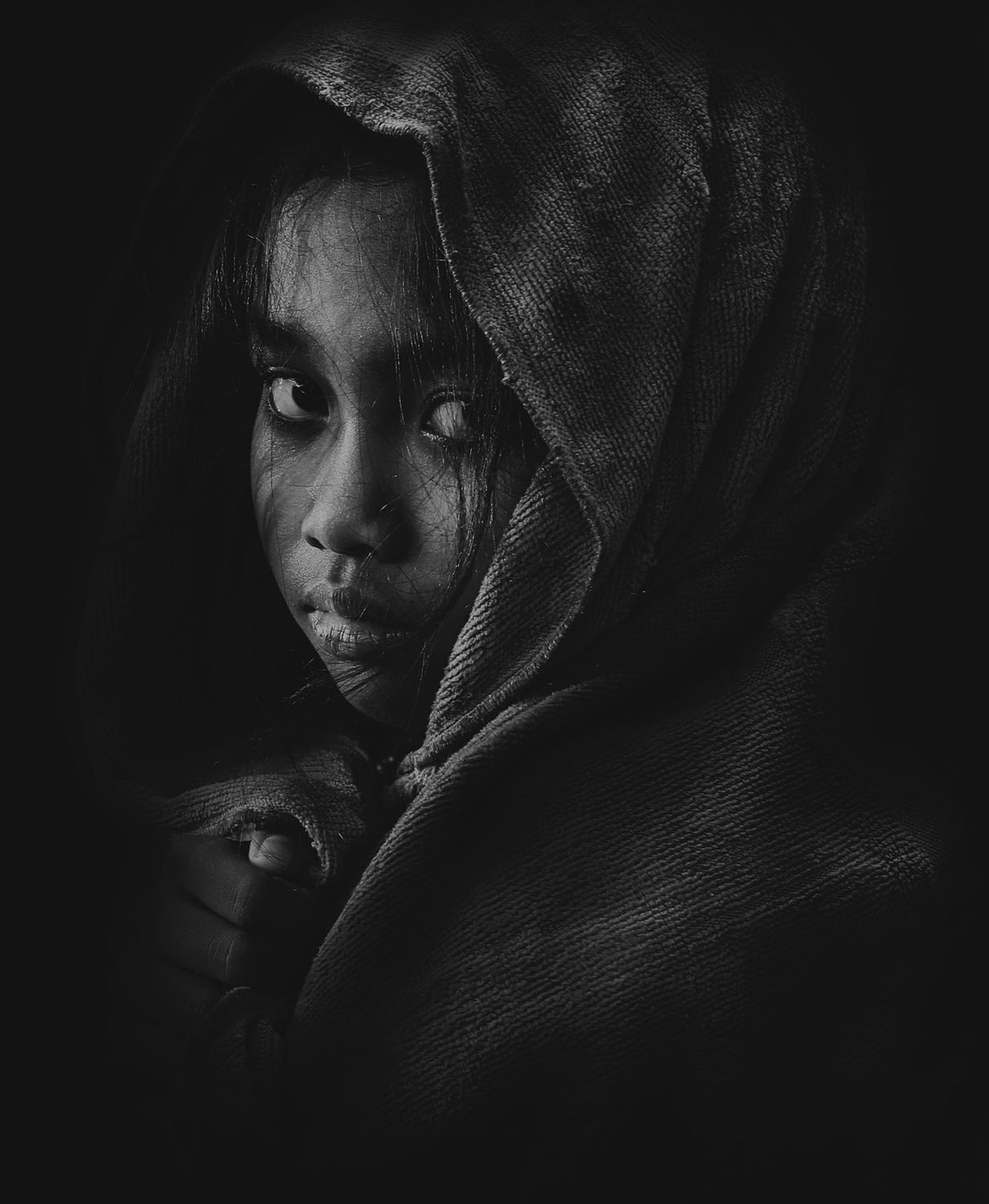 portrait of nia Poster och Canvastavla