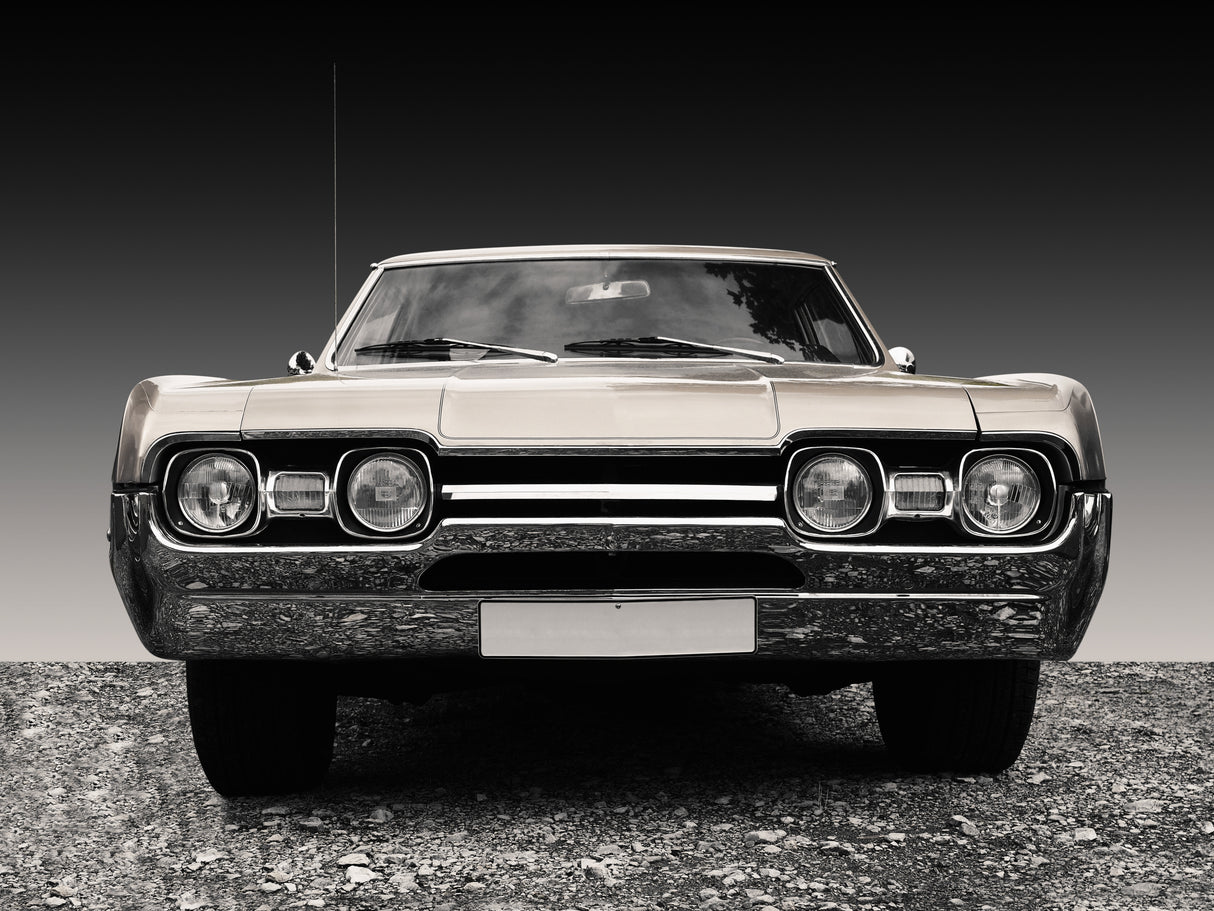 US classic car 1967 Cutlass supreme sports coupe Poster och Canvastavla