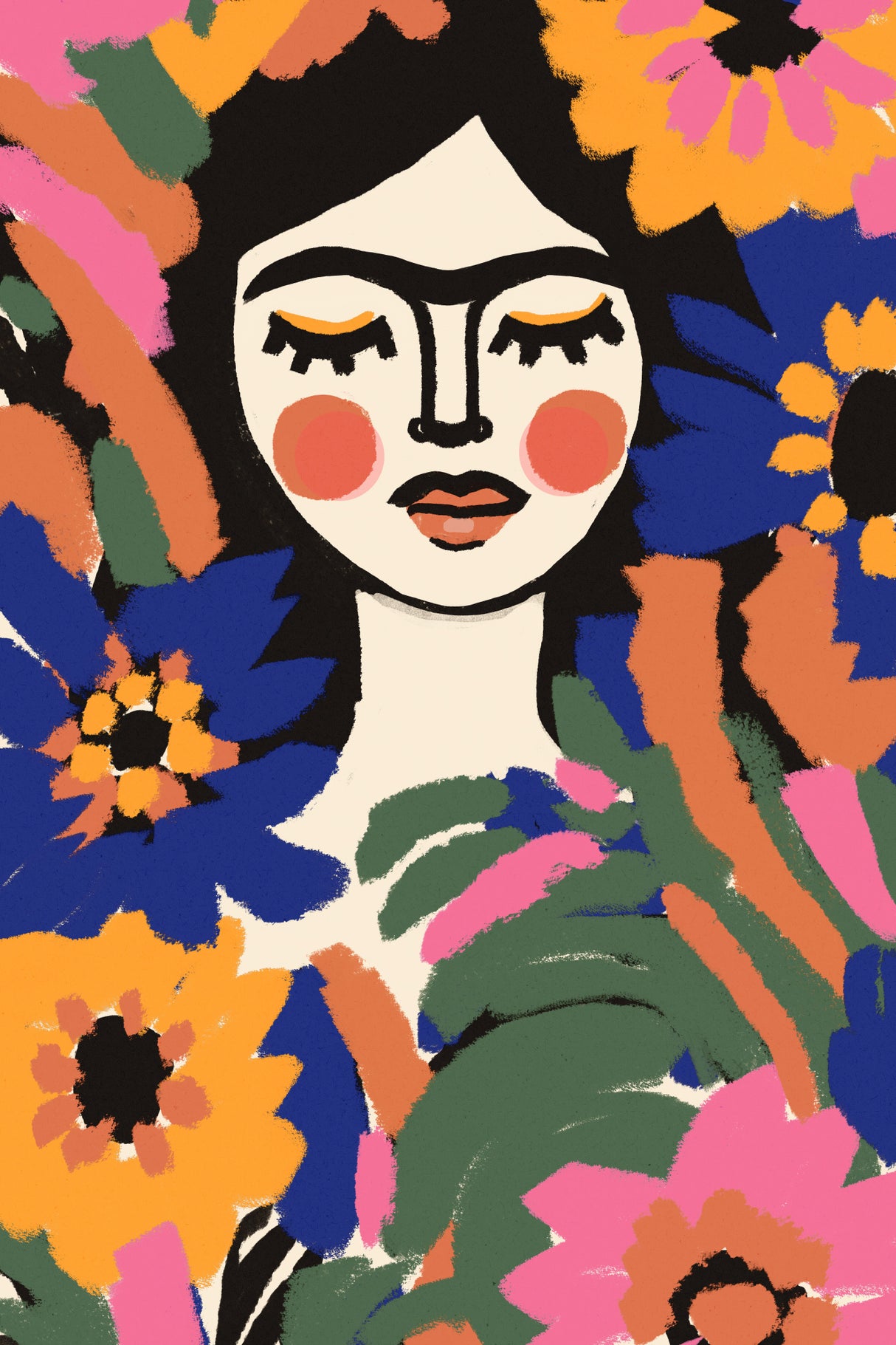 The Flower Princess Poster och Canvastavla