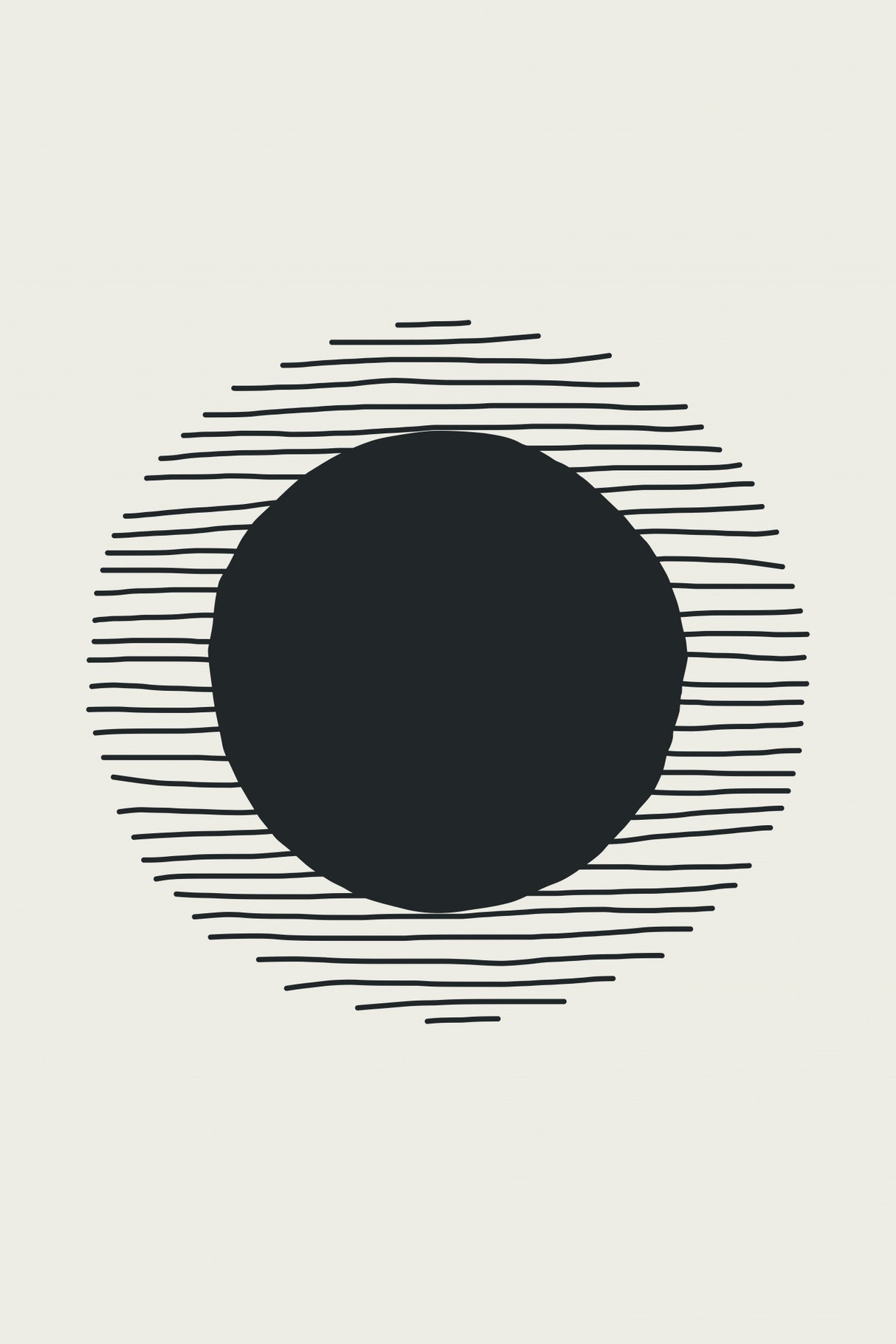 Circle Vibe Series #4 Poster och Canvastavla