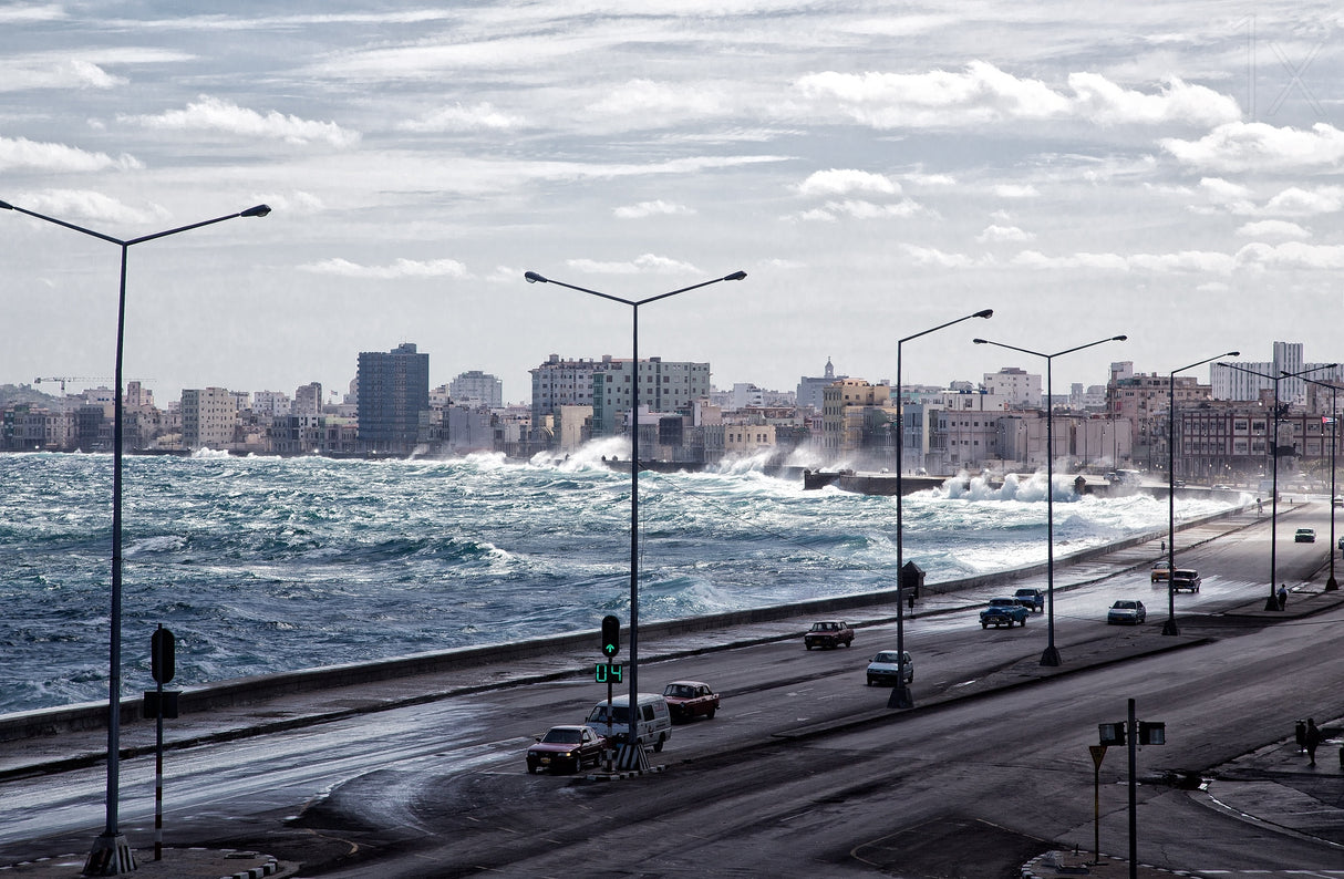 Waves on Havana Poster och Canvastavla