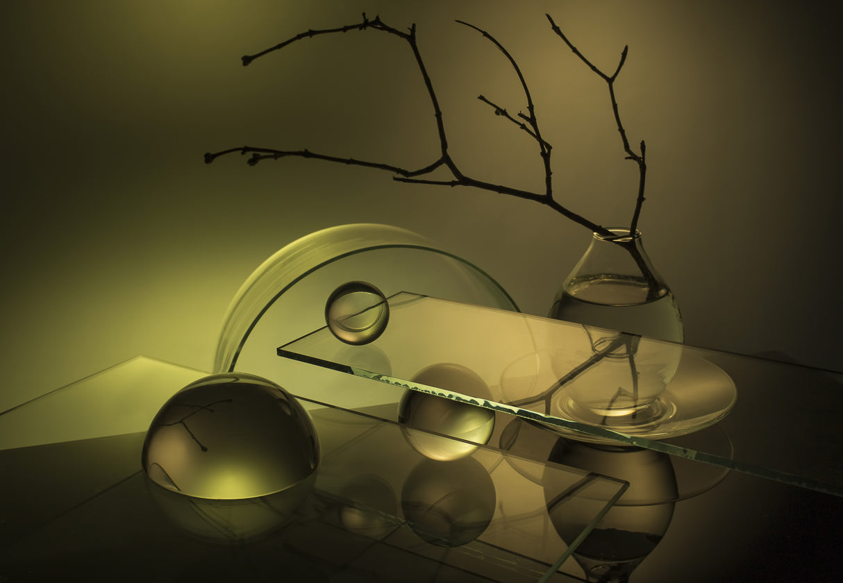 From the series "Experiments with glass" Poster och Canvastavla