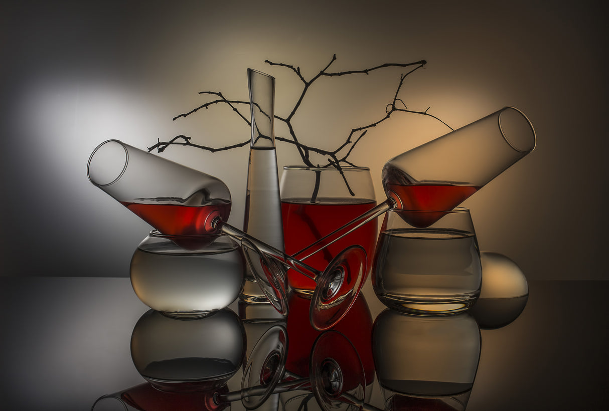 From the series "Experiments with glass" Poster och Canvastavla
