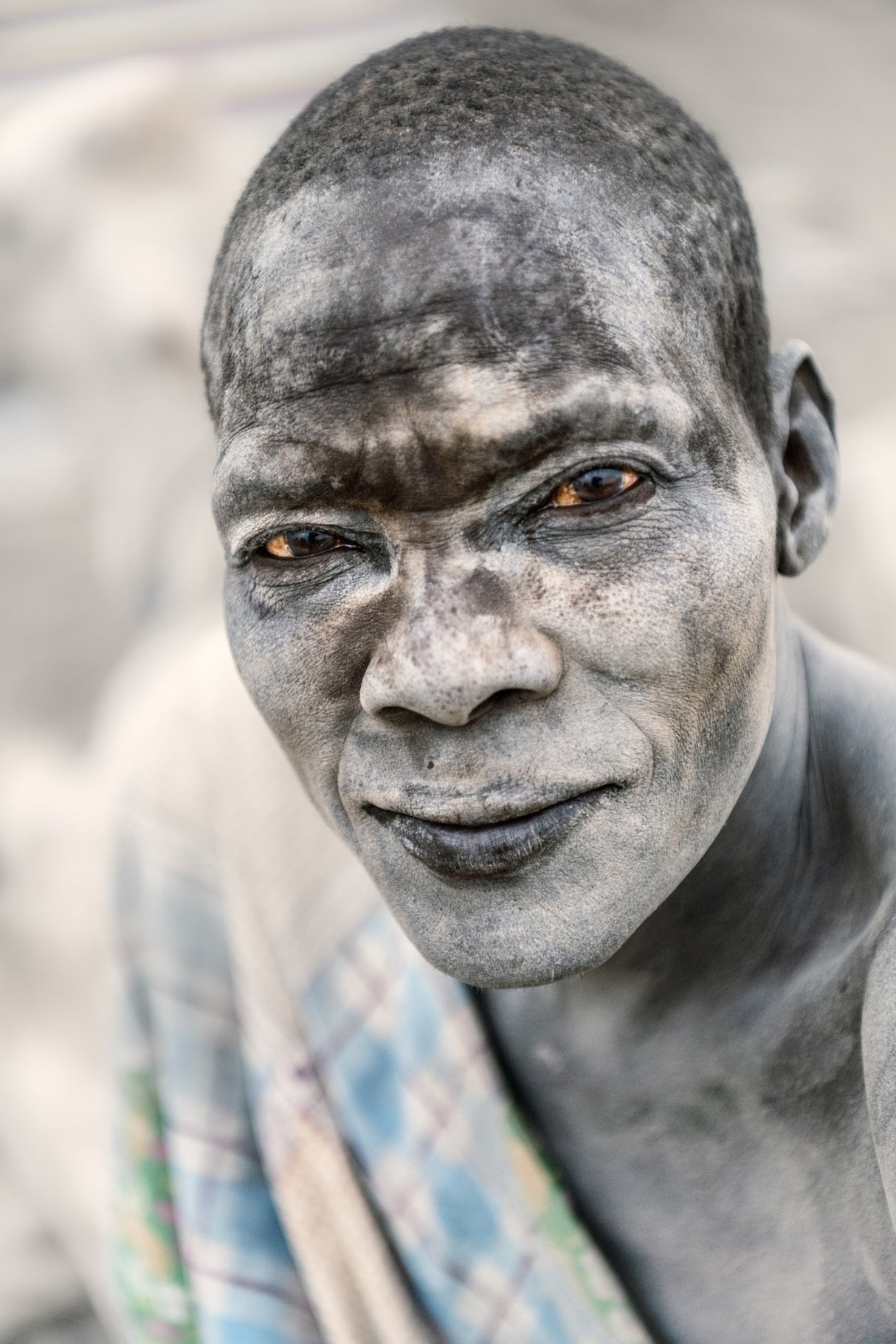 Mundari portrait Poster och Canvastavla
