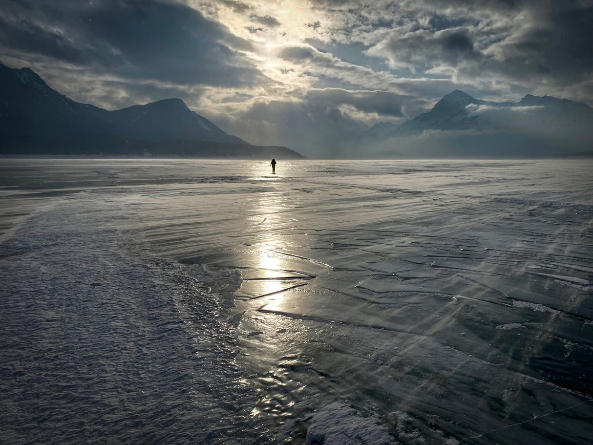Ice Lake Photography Warrior Poster och Canvastavla