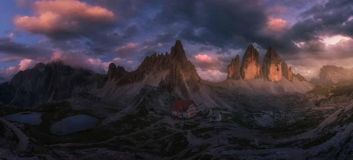 Tre Cime Poster och Canvastavla