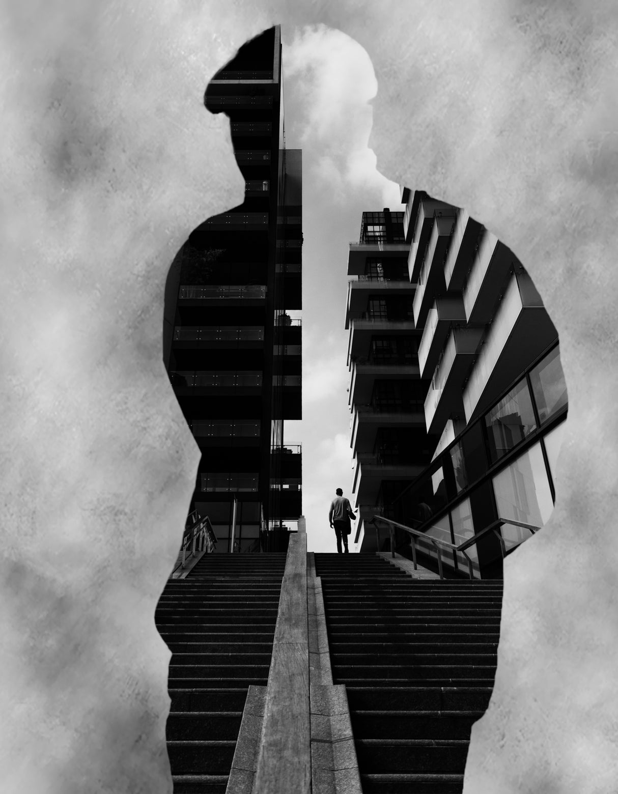 Project Double Exposure 70 Poster och Canvastavla
