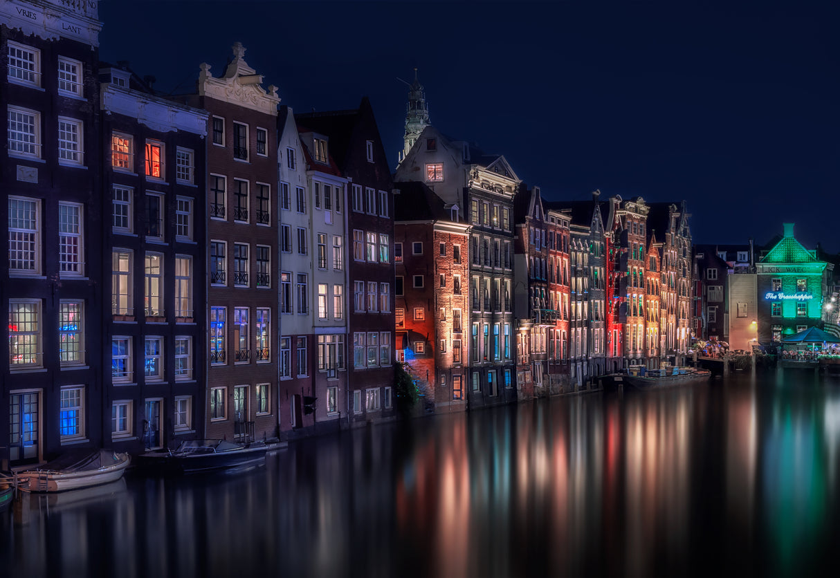 Amsterdam colors II Poster och Canvastavla