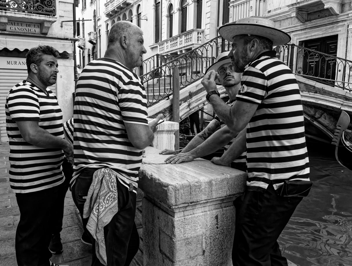 talk in venice Poster och Canvastavla