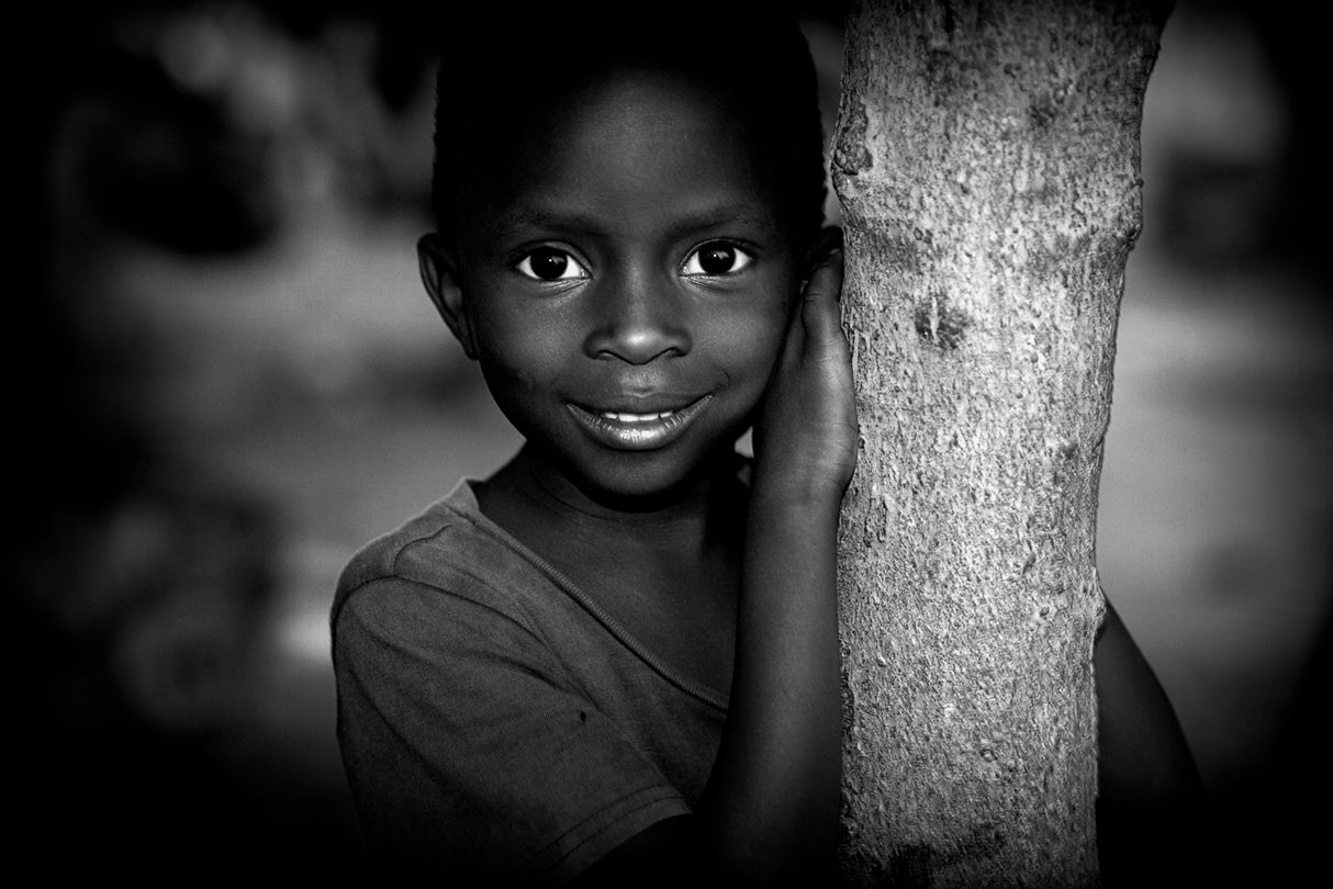 Boy from Benin Poster och Canvastavla