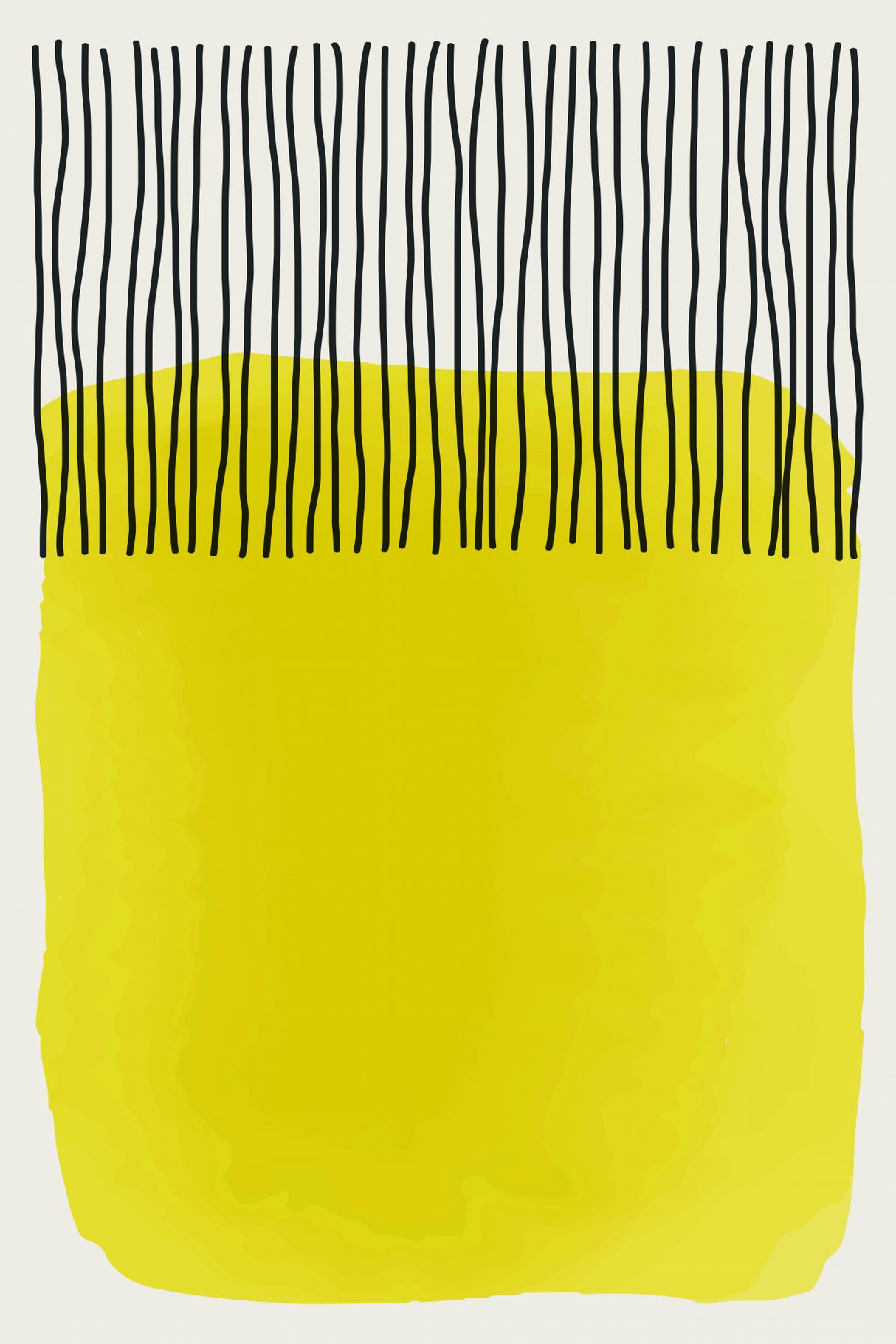 Minimal Watercolor Shapes #4 Poster och Canvastavla