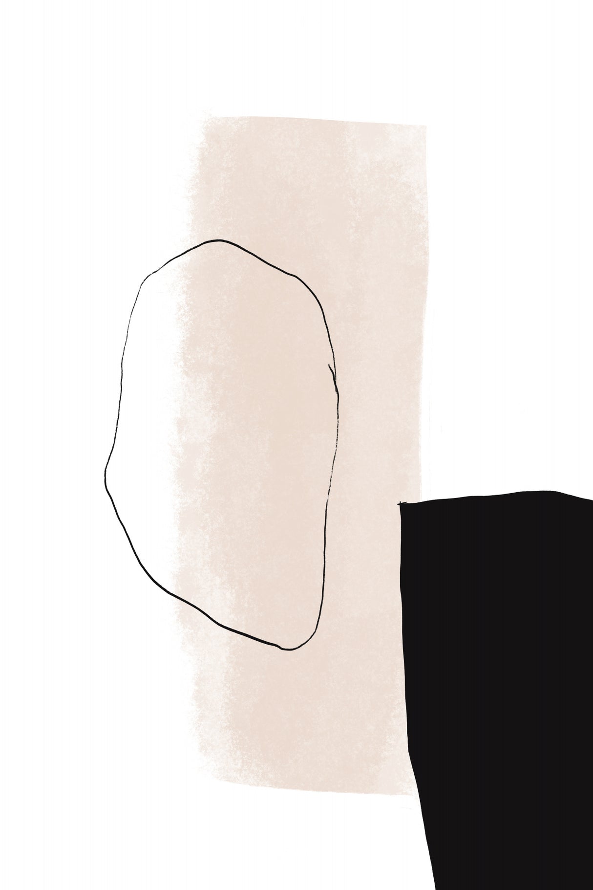 Just Bye Poster och Canvastavla