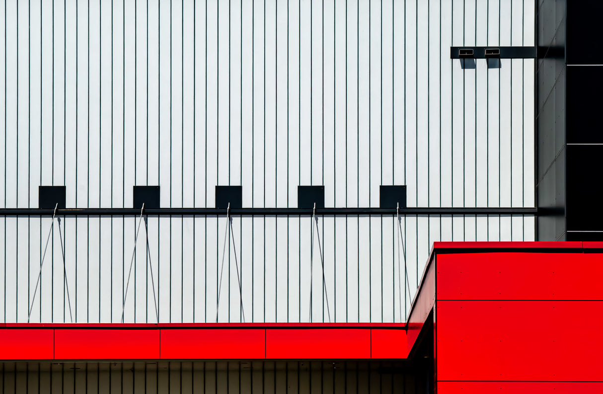 modern and abstract facade Poster och Canvastavla