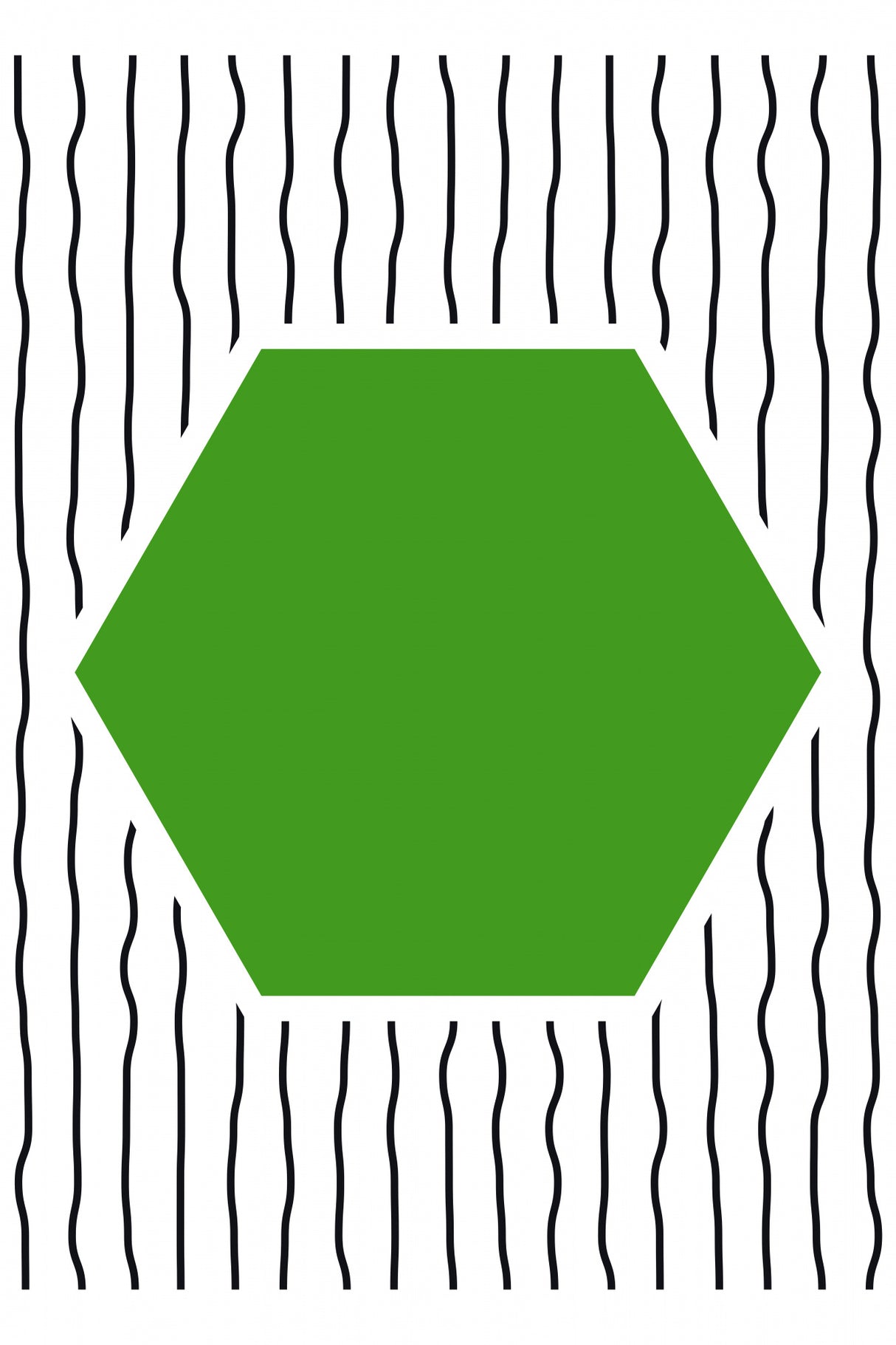 Minimal Primary #4 Poster och Canvastavla