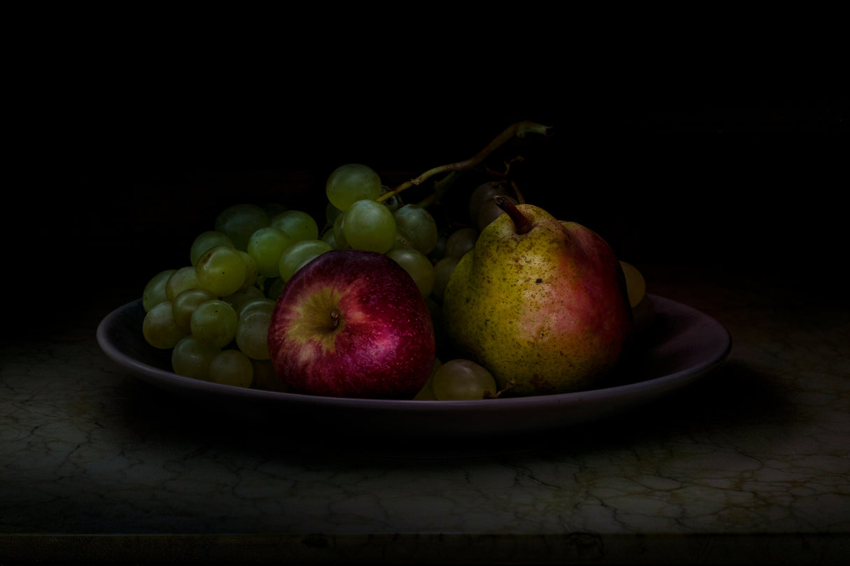 Style Life with Fruits Poster och Canvastavla