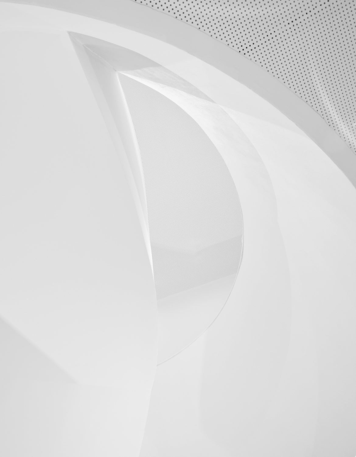 Shapes in white Poster och Canvastavla