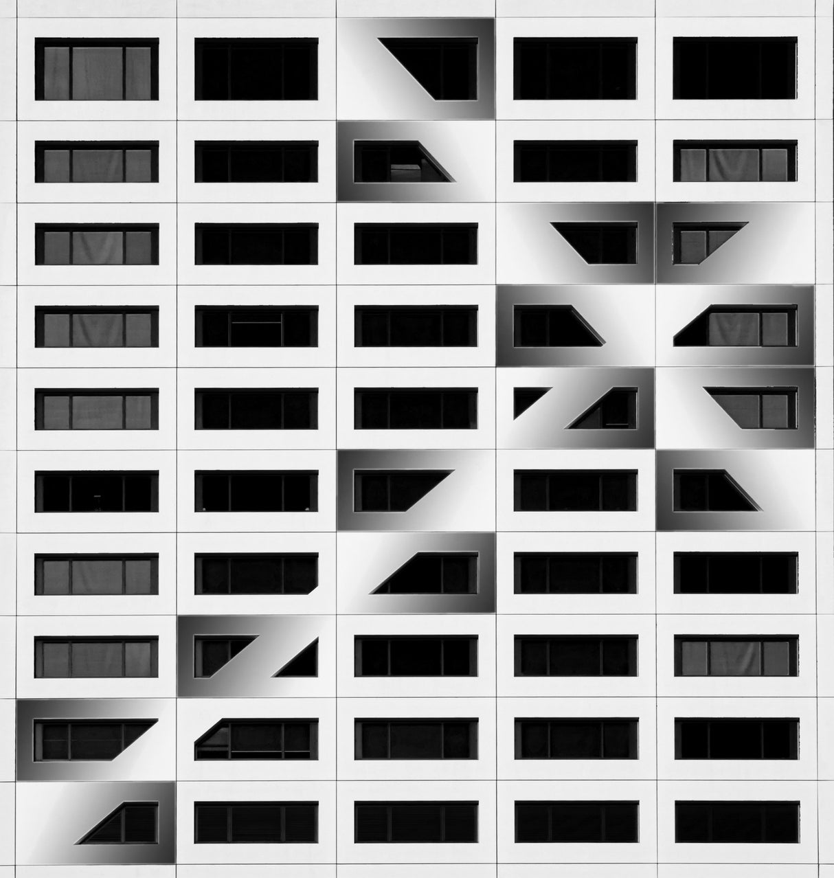 X Building Poster och Canvastavla