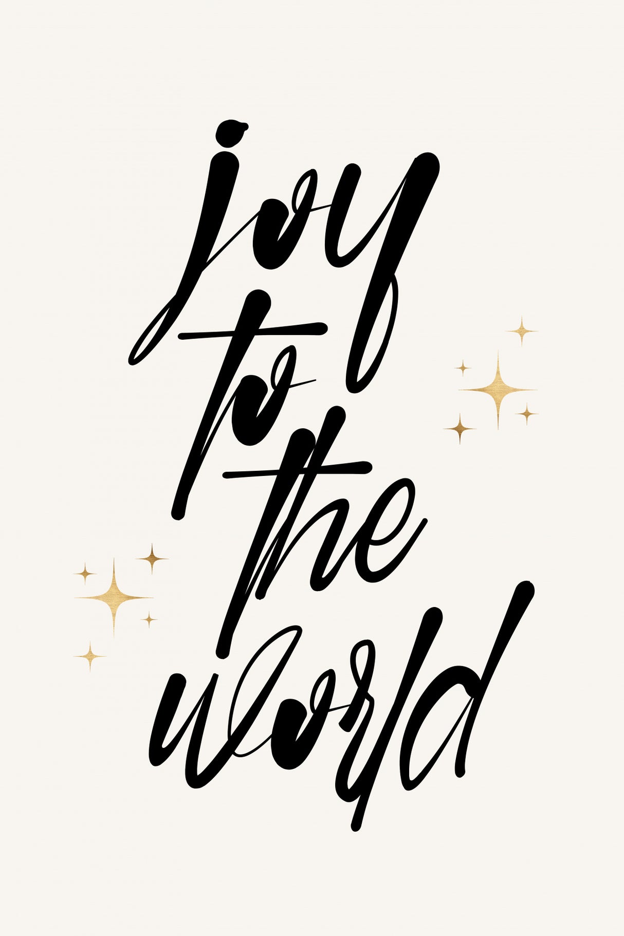 Joy To the World Poster och Canvastavla