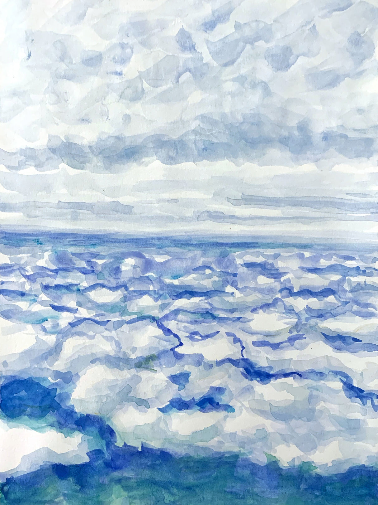 In the Clouds Poster och Canvastavla