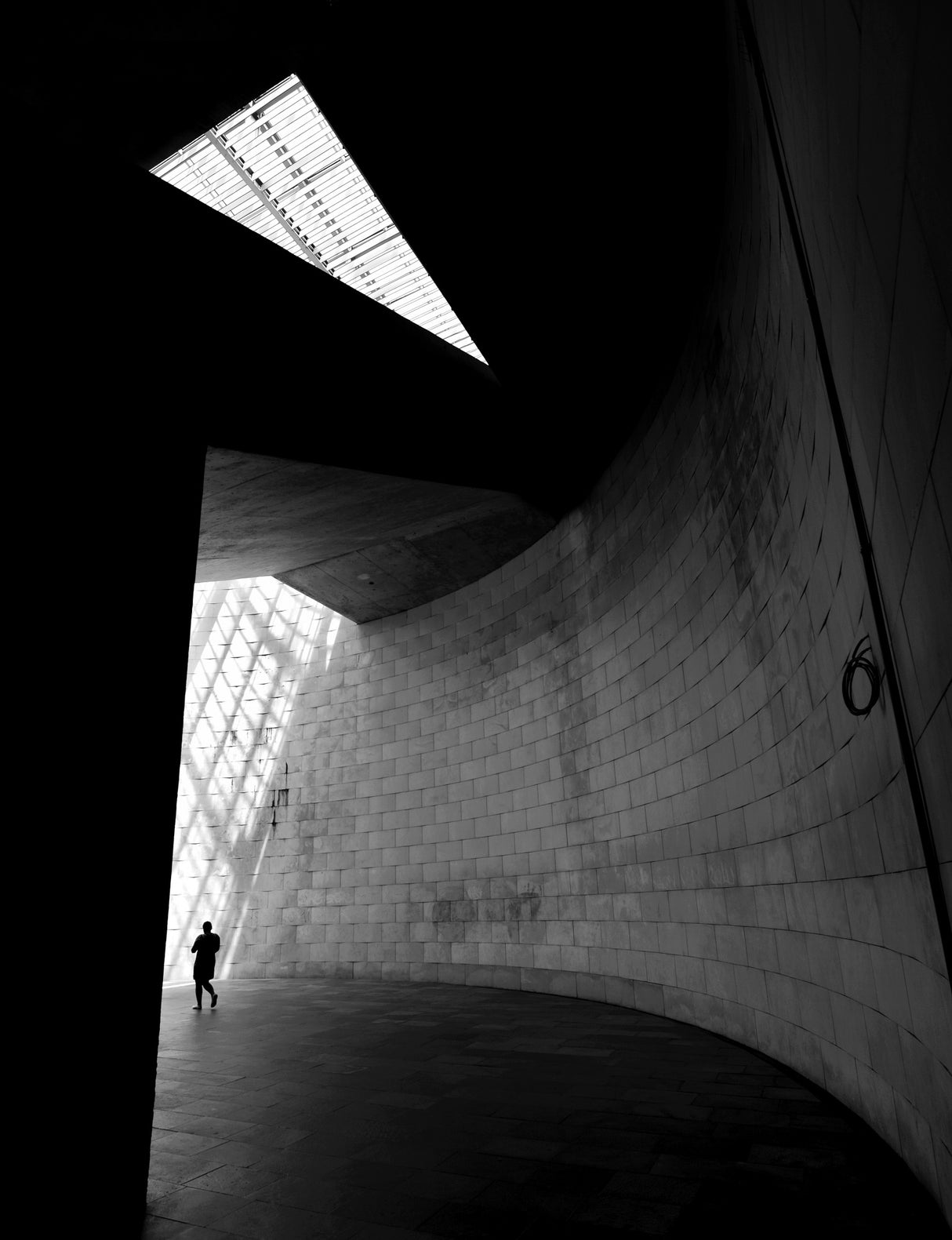 Walking light and shadows Poster och Canvastavla