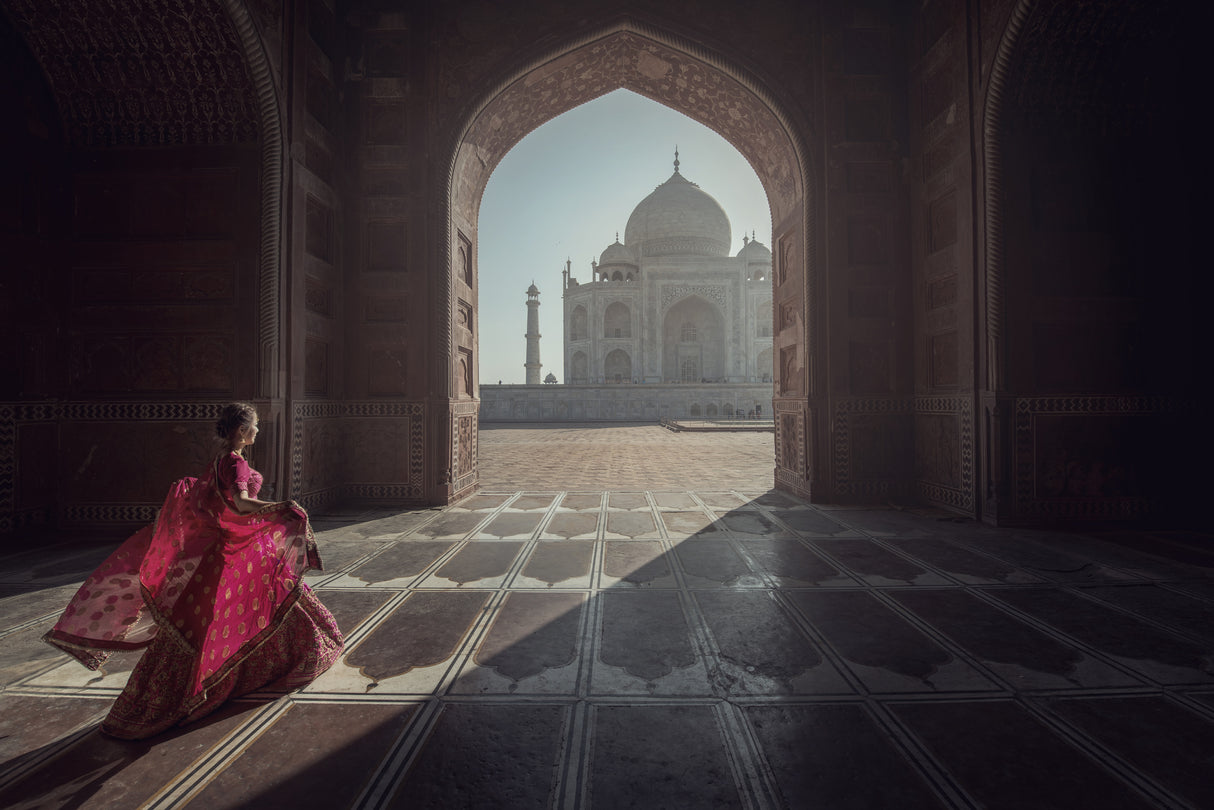 Tajmahal Poster och Canvastavla