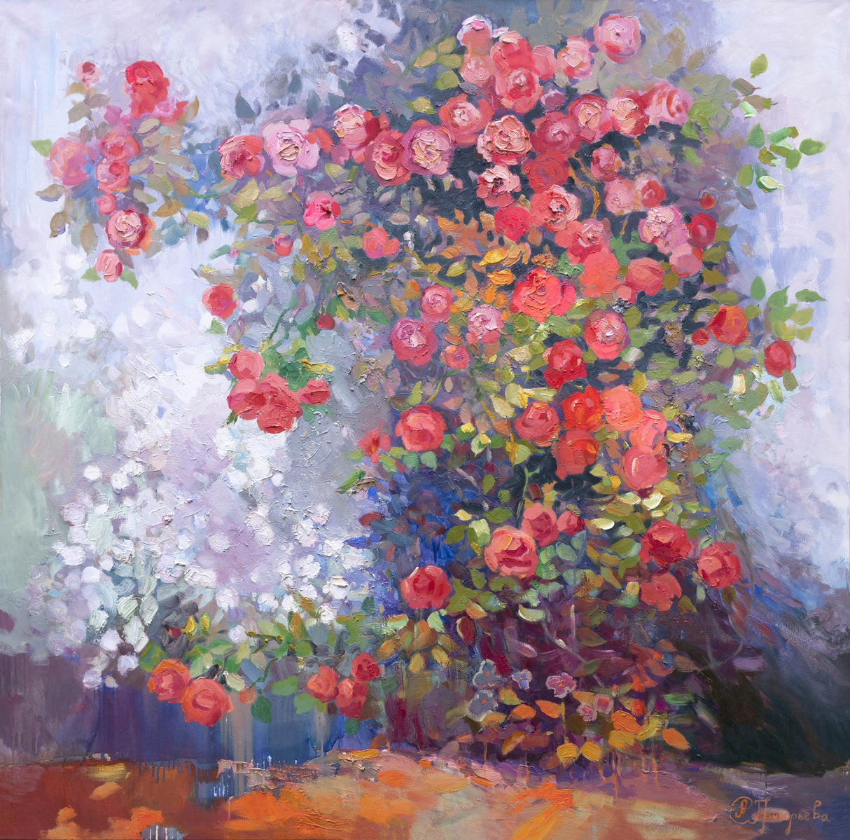 Red Roses Poster och Canvastavla