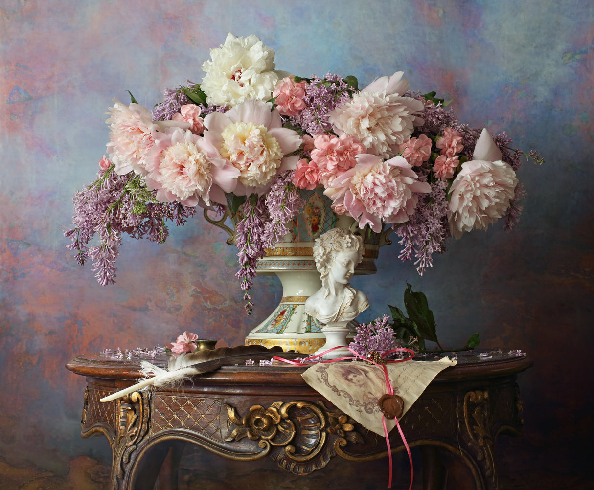 Still life with flowers Poster och Canvastavla