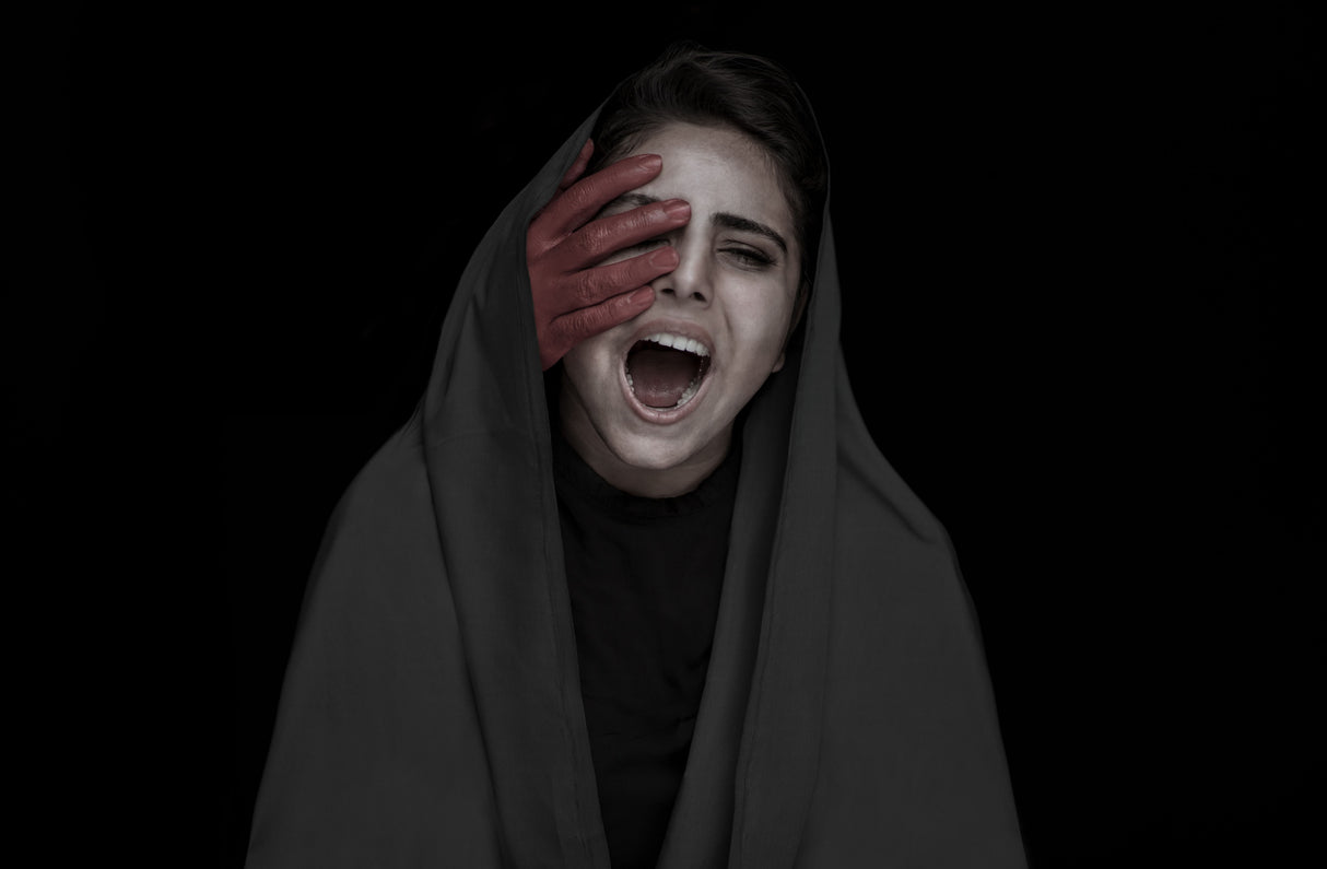 Red scream Poster och Canvastavla