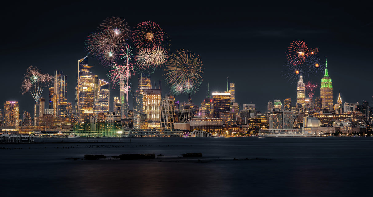 City lights and Sky Delights Poster och Canvastavla