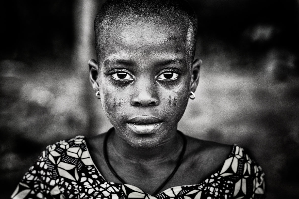 At a market in Benin Poster och Canvastavla