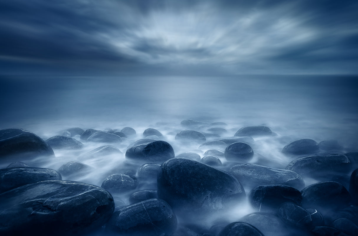 Blue Poster och Canvastavla