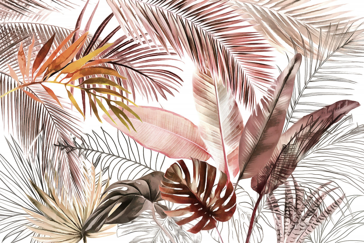 Tropical Foliage 03 Poster och Canvastavla