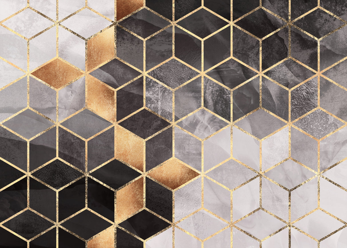 Smoky Cubes Poster och Canvastavla
