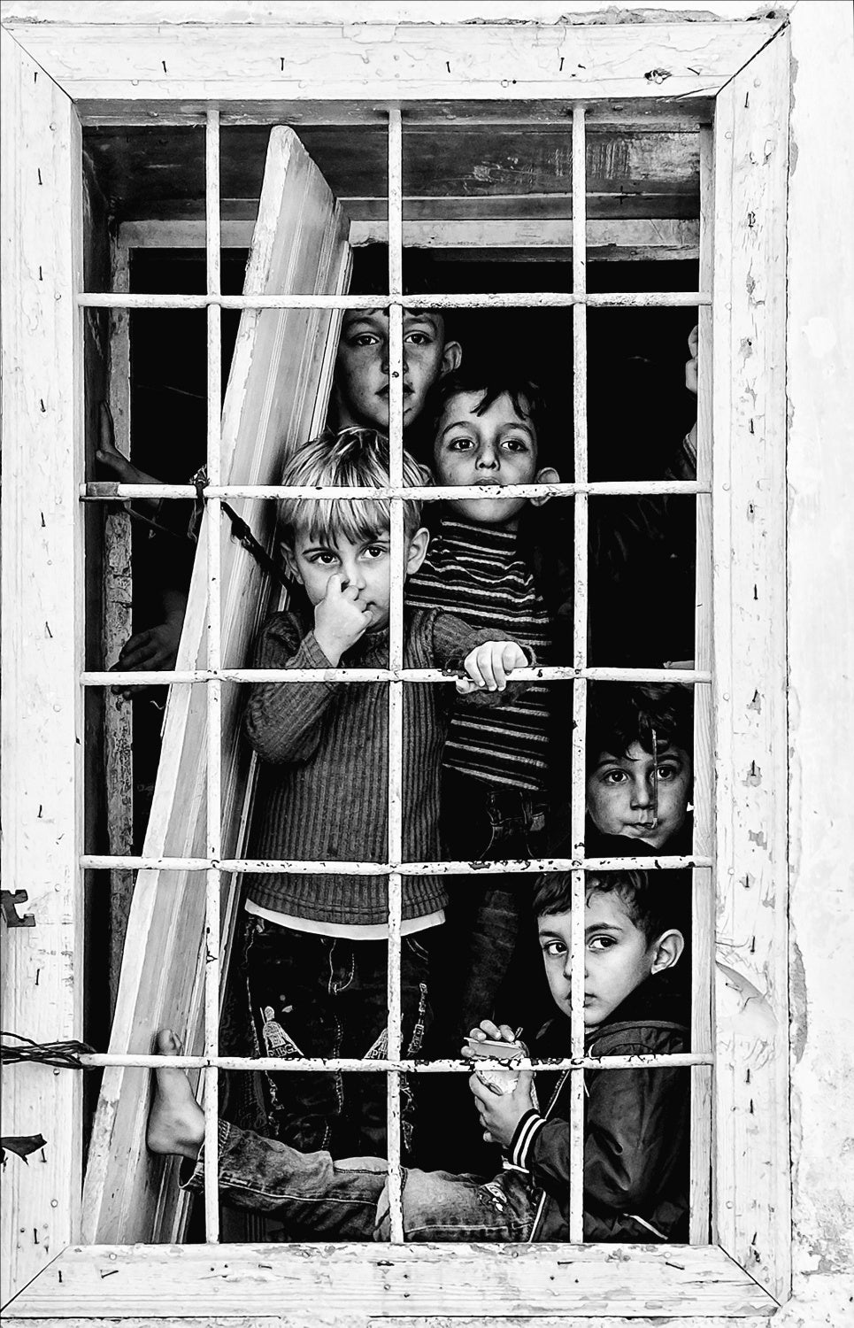 refugee children Poster och Canvastavla