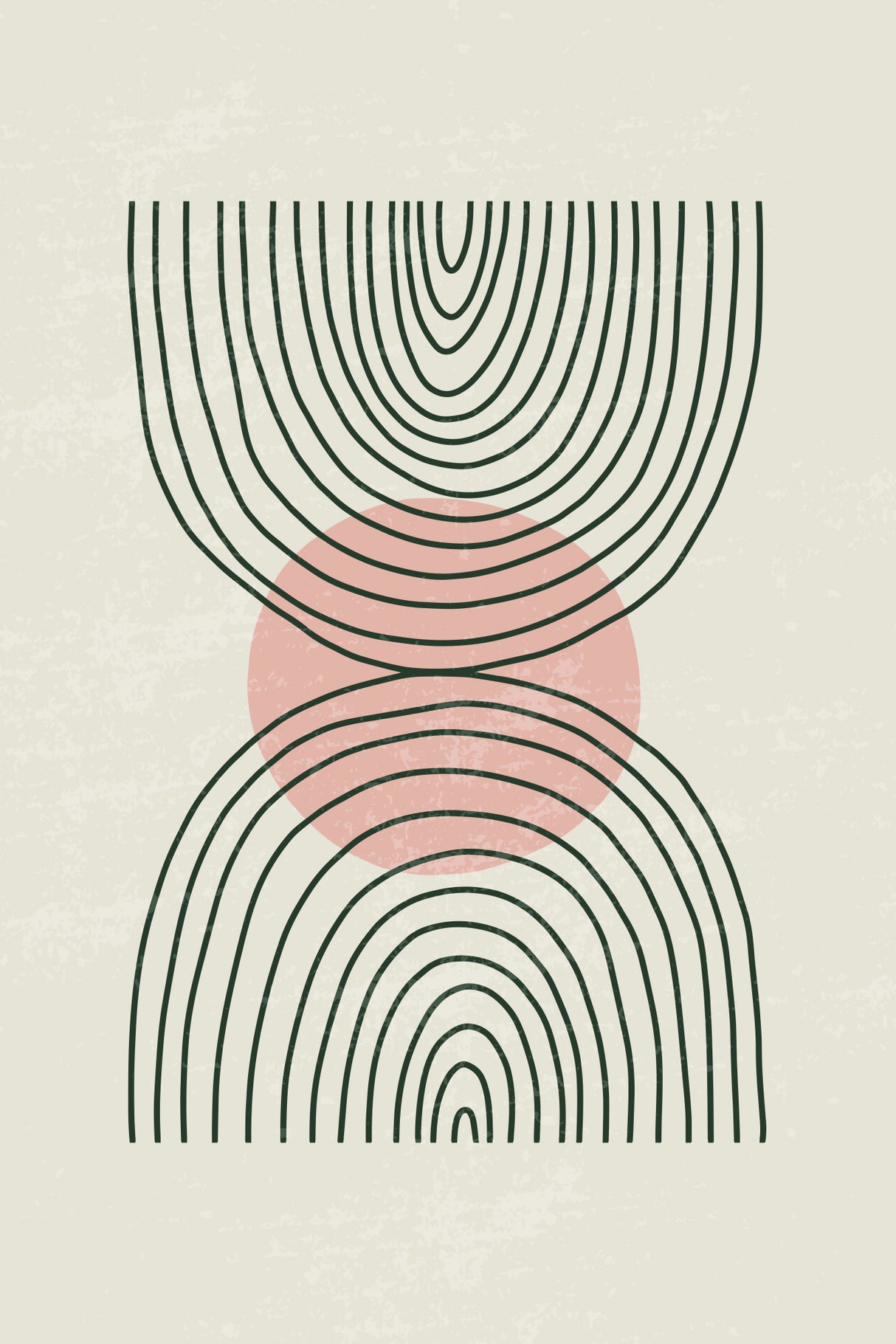 Minimal Shapes #5 Poster och Canvastavla